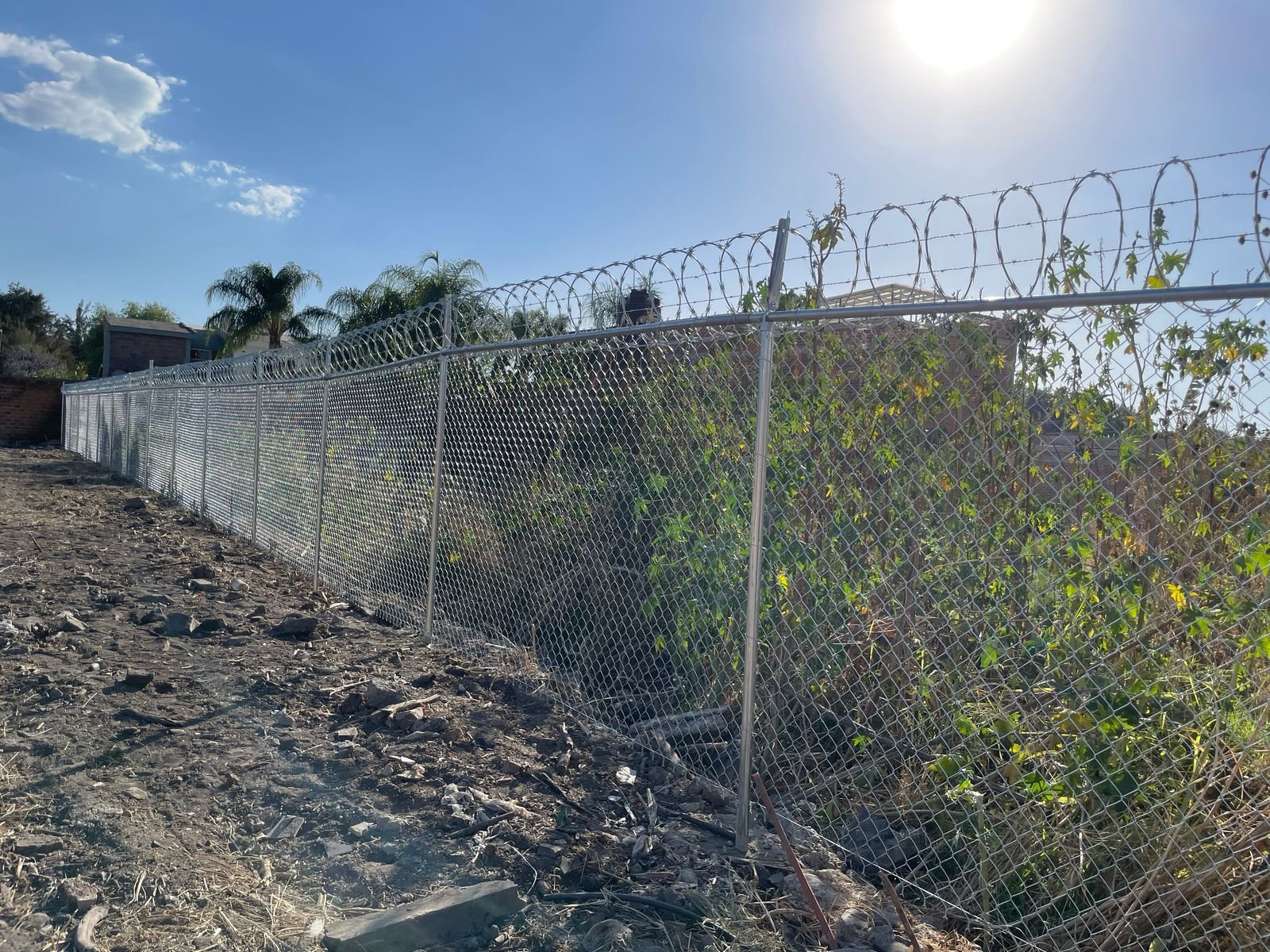 alambrados con concertina, instalación dentro de Jalisco.